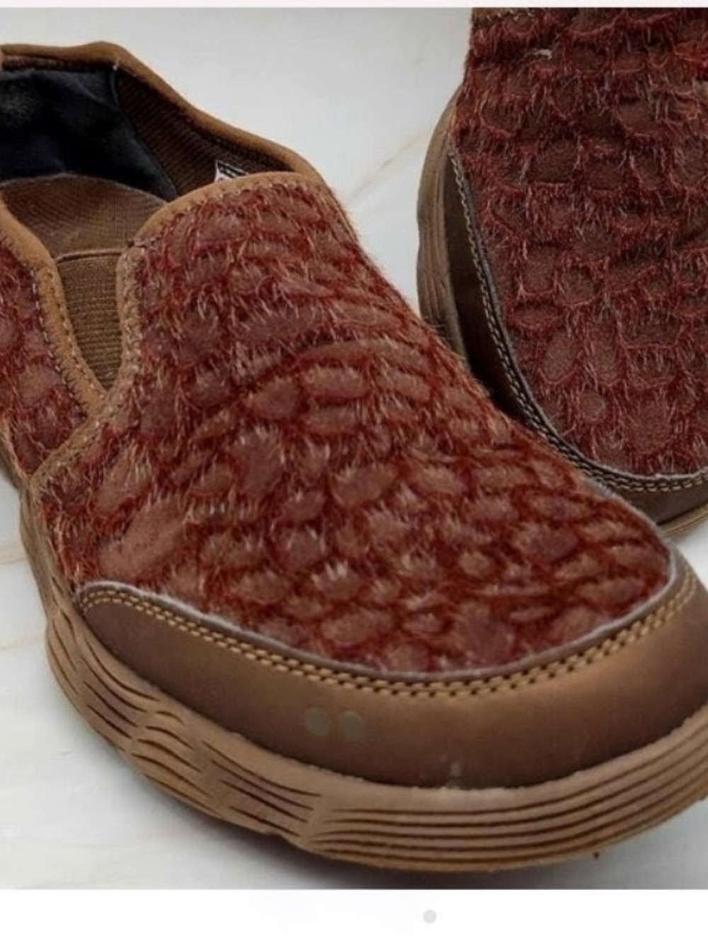 Ryka brown slip-on shoe, size 8
